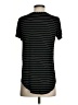 Halogen Stripes Black Short Sleeve T-Shirt Size S - photo 2