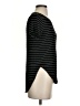 Halogen Stripes Black Short Sleeve T-Shirt Size S - photo 4