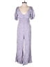 Auguste Hearts Purple Jumpsuit Size 0 - photo 1
