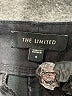 The Limited Solid Black Blue Shorts Size 8 - photo 3