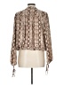 Collective Concepts 100% Polyester Brown 3/4 Sleeve Blouse Size L - photo 2