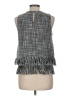 Mud Pie Gray Sleeveless Blouse Size M - photo 2