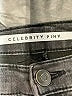 Celebrity Pink Chevron-herringbone Gray Jeans Size 4 (estimated) - photo 7