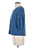 J.Jill Blue 3/4 Sleeve Top Size S - photo 5