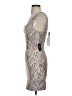 Express Animal Print Gray Cocktail Dress Size XS - photo 5