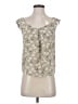 Monteau Ivory Sleeveless Blouse Size S - photo 1