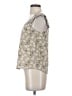 Monteau Ivory Sleeveless Blouse Size S - photo 5