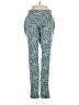 Lands' End Print Green Casual Pants Size S - photo 1