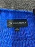 Cotton Candy LA 100% Cotton Blue Pullover Sweater Size S - photo 7