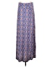 Loveappella Print Blue Casual Skirt Size S - photo 1