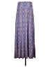 Loveappella Print Blue Casual Skirt Size S - photo 2