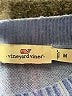 Vineyard Vines Chevron-herringbone Blue Pullover Sweater Size M - photo 7