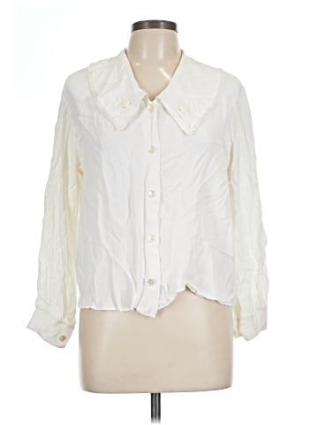 Anxiety Long Sleeve Blouse (view 1)