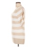 Cache 100% Rayon Tan 3/4 Sleeve T-Shirt Size L - photo 5