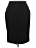 Ann Taylor Solid Black Casual Skirt Size 18 (tall) - photo 2