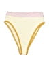 L Space Color Block Yellow Swimsuit Bottoms Size S - photo 1