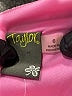 Taylor 100% Polyester Paisley Pink Cocktail Dress Size 6 - photo 7