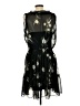 Maurices 100% Polyester Floral Black Cocktail Dress Size L - photo 2