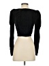WAYF 100% Polyester Black Long Sleeve Top Size XS - photo 2