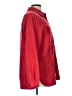 Relativity 100% Polyester Solid Red Long Sleeve Blouse Size L - photo 4