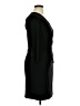 Anne Klein Solid Black Cocktail Dress Size 14 - photo 4