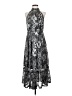 MICHAEL Michael Kors Metallic Silver Gray Cocktail Dress Size S - photo 1