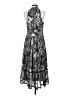 MICHAEL Michael Kors Metallic Silver Gray Cocktail Dress Size S - photo 2