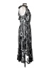 MICHAEL Michael Kors Metallic Silver Gray Cocktail Dress Size S - photo 4