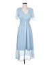 Superfoxx 100% Polyester Blue Casual Dress Size S - photo 1