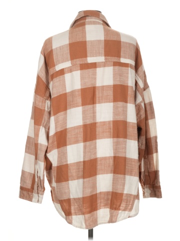 American Eagle Outfitters Long Sleeve Button-Down Shirt (view 2)