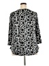 Ruby Rd. Black 3/4 Sleeve Blouse Size 2X - photo 2