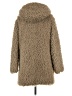 Zara Basic 100% Polyester Tan Faux Fur Jacket Size M - photo 2