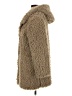 Zara Basic 100% Polyester Tan Faux Fur Jacket Size M - photo 5
