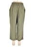 Halara Solid Green Casual Pants Size L - photo 2