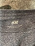 H&M 100% Cotton Tweed Gray Active T-Shirt Size XS - photo 7
