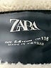 Zara 100% Polyester Solid Black Raincoat Size 5 - 6 - photo 3