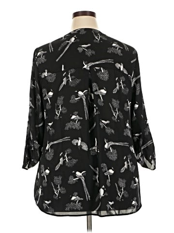 Gibson Latimer 3/4 Sleeve Blouse (view 2)