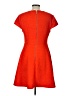 Ted Baker London Solid Orange Cocktail Dress Size 10 (4) - photo 2