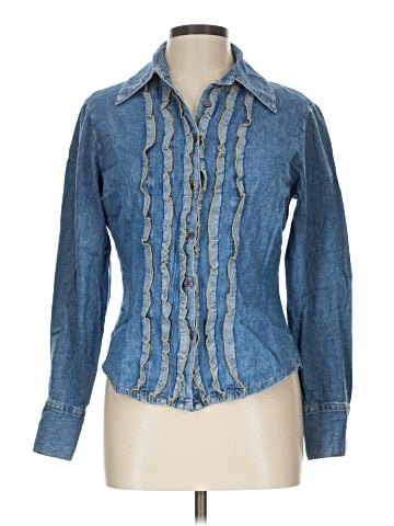 Newport News Long Sleeve Blouse (view 1)