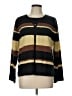 Sag Harbor Stripes Black Pullover Sweater Size L - photo 1