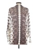 Charlotte Russe 100% Polyester Silver Cardigan Size S - photo 2