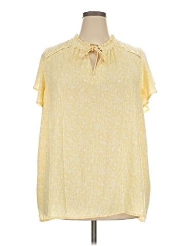 Bobeau Short Sleeve Blouse (view 1)