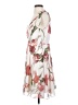 Paper Crown 100% Polyester Floral White Casual Dress Size S - photo 5