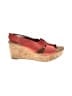 Clarks Red Wedges Size 9 1/2 - photo 1