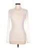 BCBGMAXAZRIA Ivory Long Sleeve Top Size M - photo 1