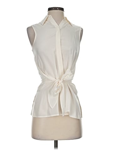 Club Monaco Sleeveless Silk Top (view 1)