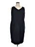 Talbots Black Casual Dress Size 14 - photo 1