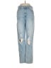 Hollister Hearts Blue Jeans Size 9L - photo 1