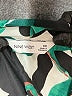 Nine West 100% Polyester Print Teal Short Sleeve Blouse Size 3X - photo 7