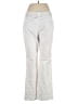 Ann Taylor LOFT Solid Silver Casual Pants Size 8 - photo 2